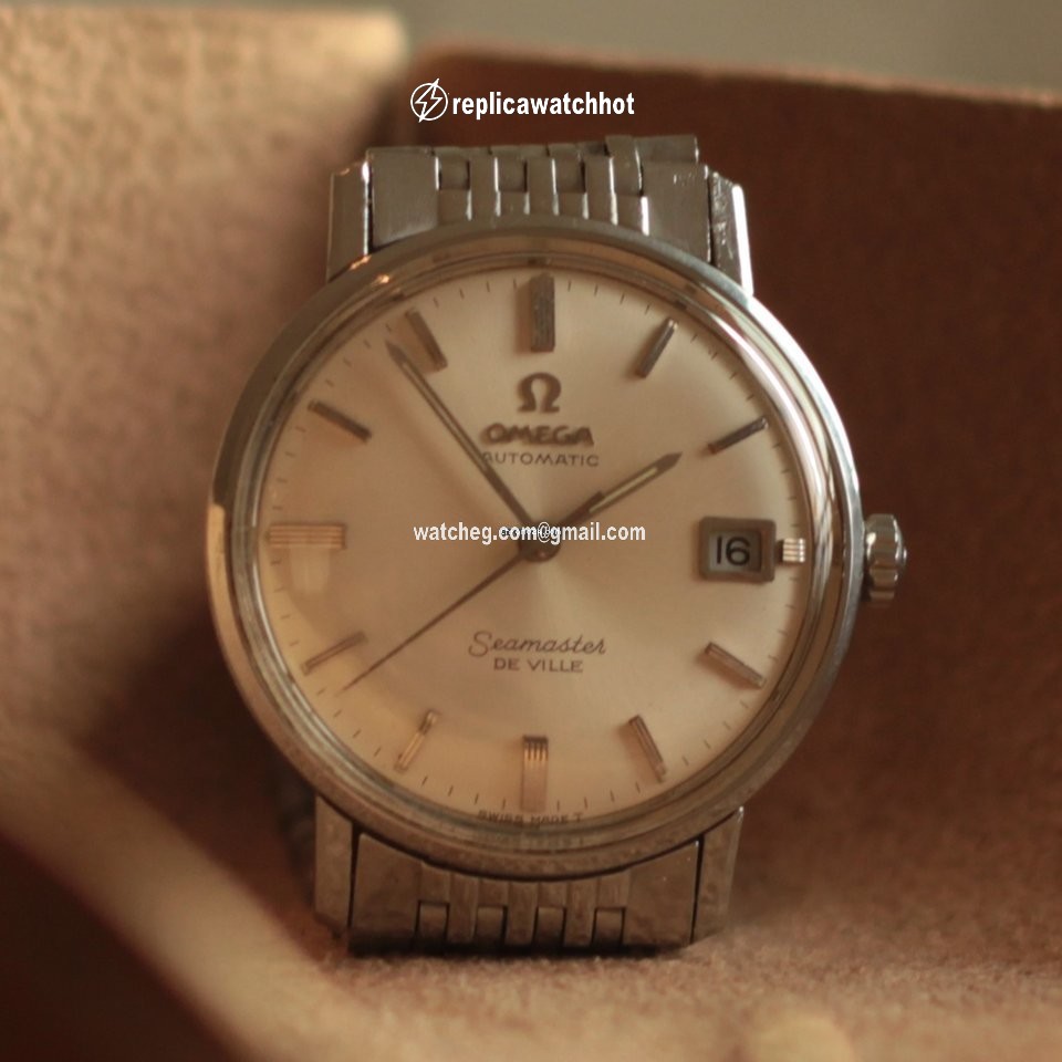 Omega Seamaster DeVille Mens watch Unisex Automatic Steel 166.020 Vintage Omega Seamaster 2