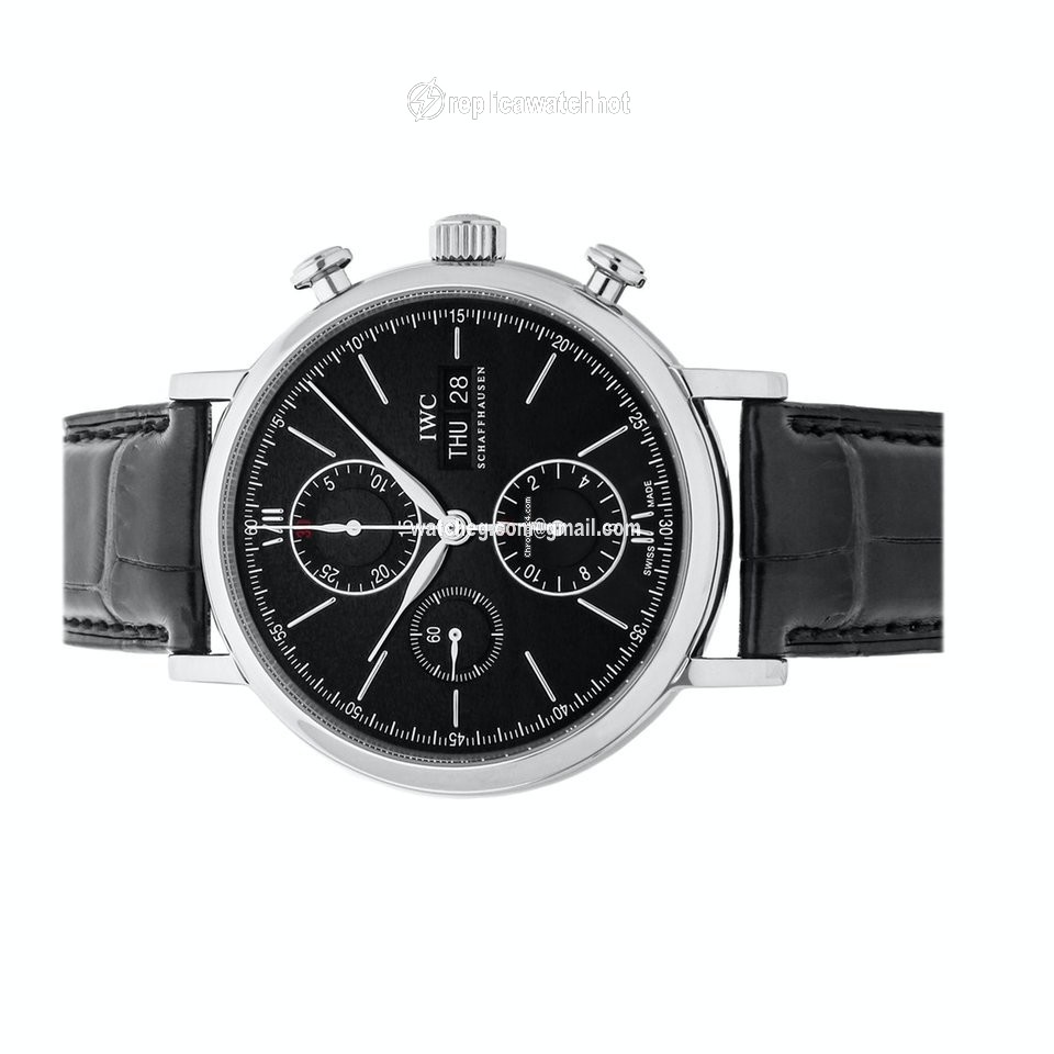 IWC Portofino Chronograph Mens watch Unisex Automatic Steel IW3910-08 2
