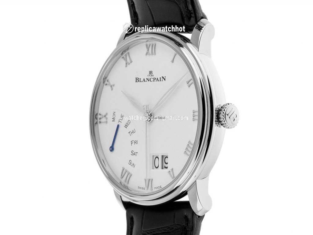 Blancpain Villeret Mens watch Unisex Automatic Steel 6668 1127 55B 2