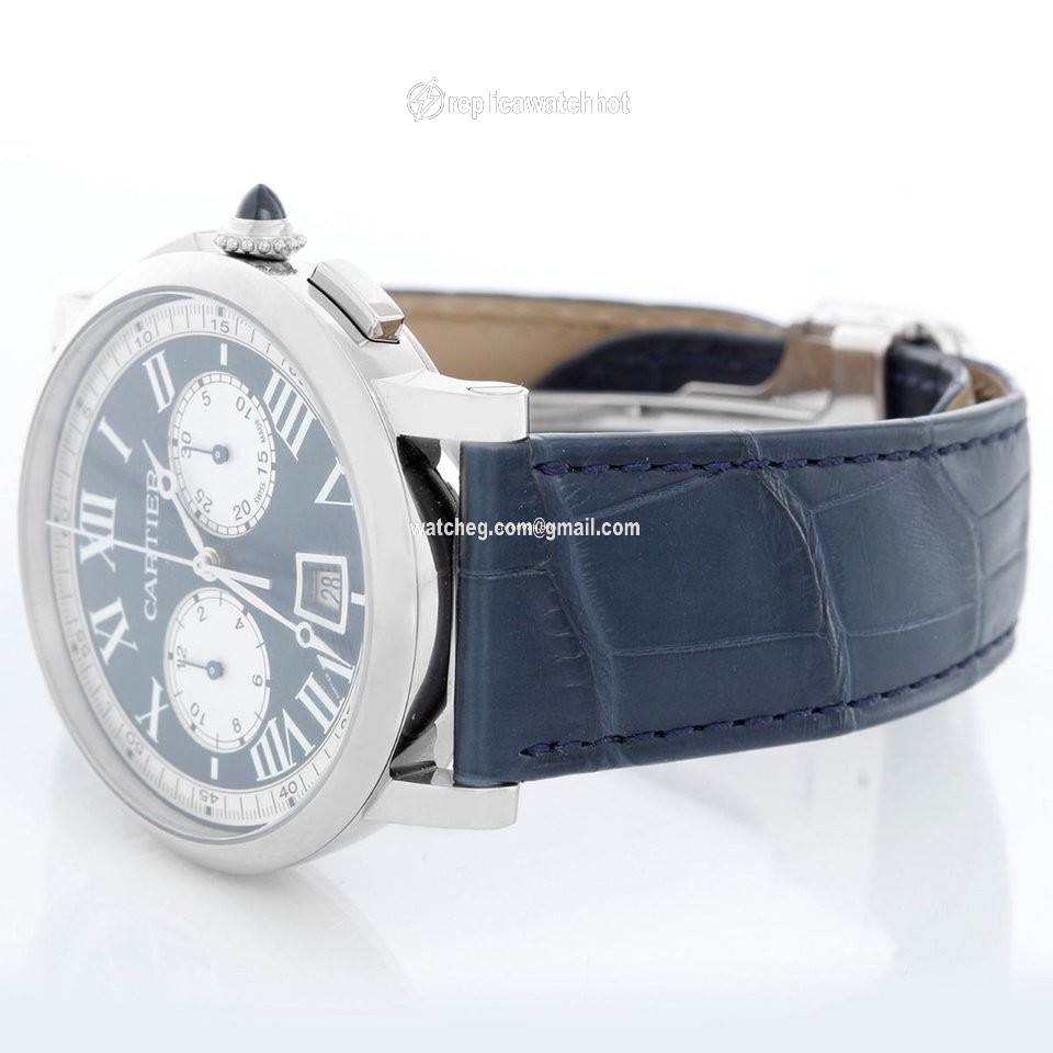 Cartier Rotonde de Cartier Mens watch Unisex White gold 3769 2