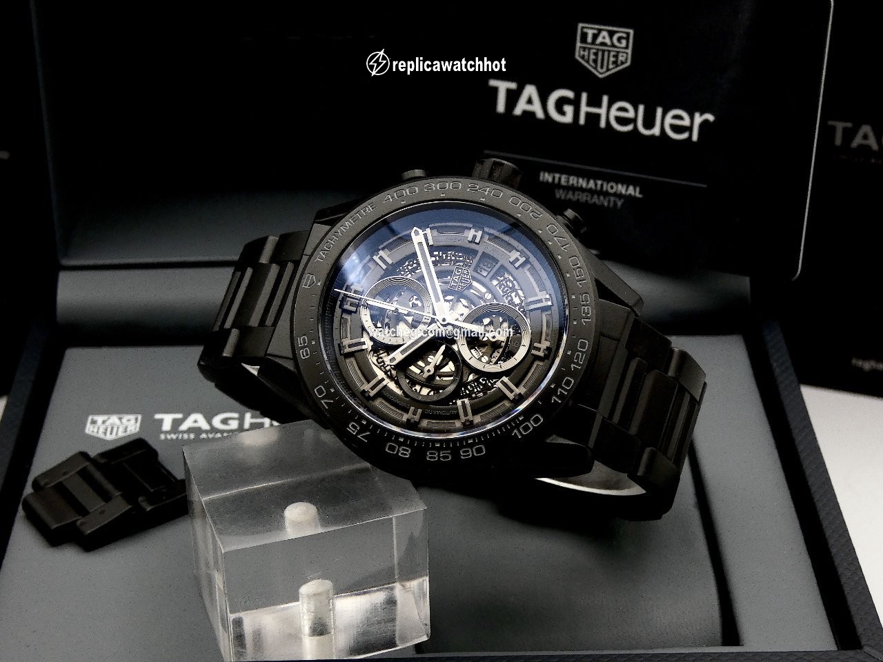 TAG Heuer Carrera Calibre HEUER 01 Mens watch Unisex Automatic Ceramic CAR2A91.BH0742 2