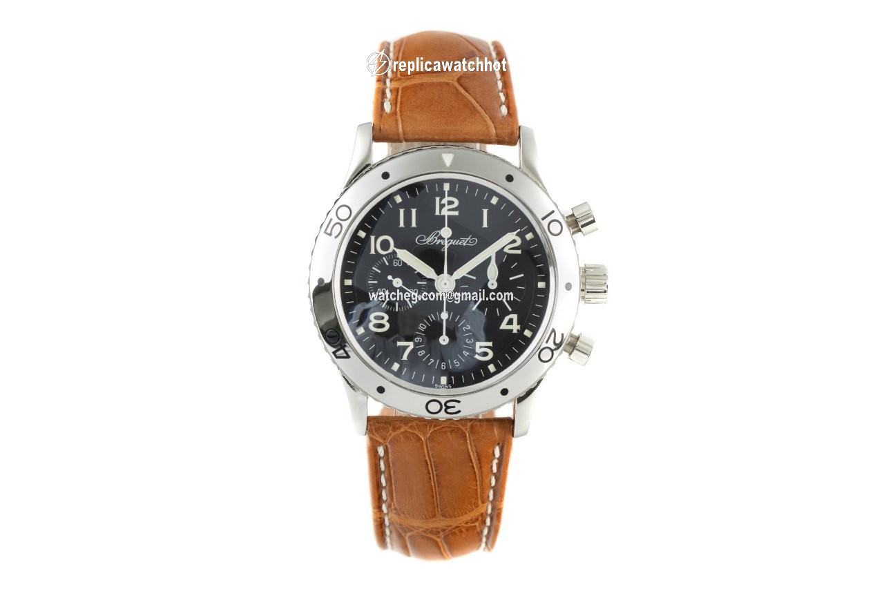 Breguet Type XX - XXI - XXII Mens watch Unisex Automatic Steel 3800 2