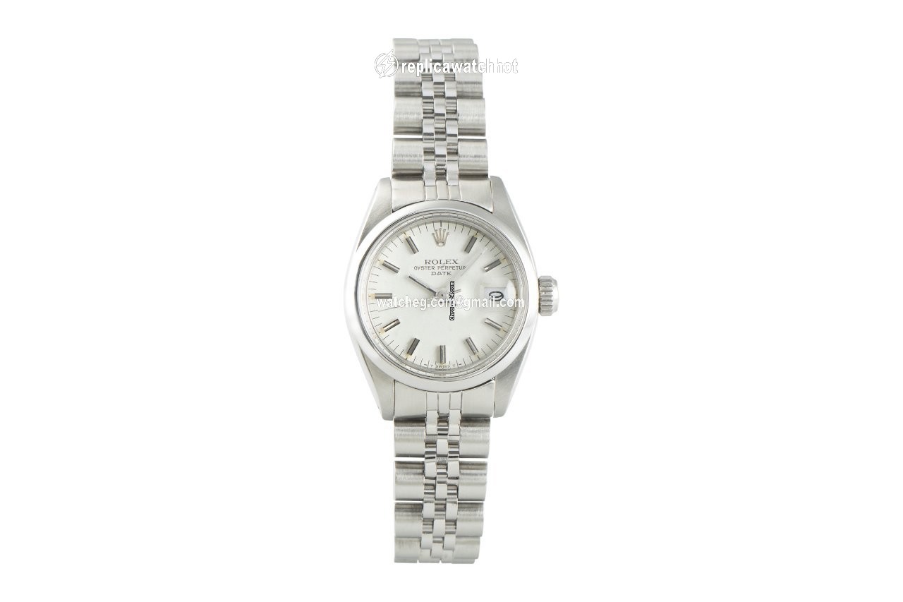 Rolex Oyster Perpetual Lady Date Womens watch Steel Automatic 6916 2