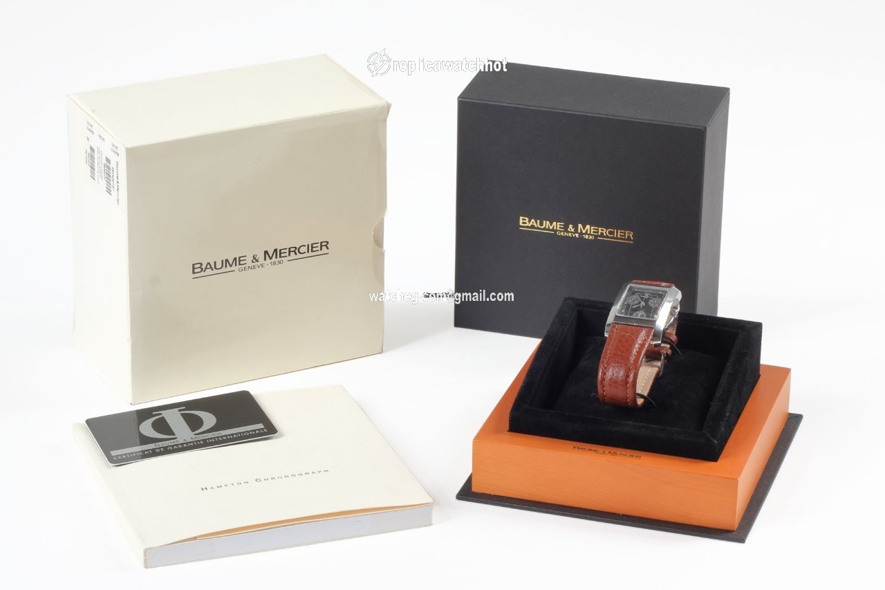 Baume & Mercier Hampton Mens watch Unisex Quartz Steel M0A08809 2