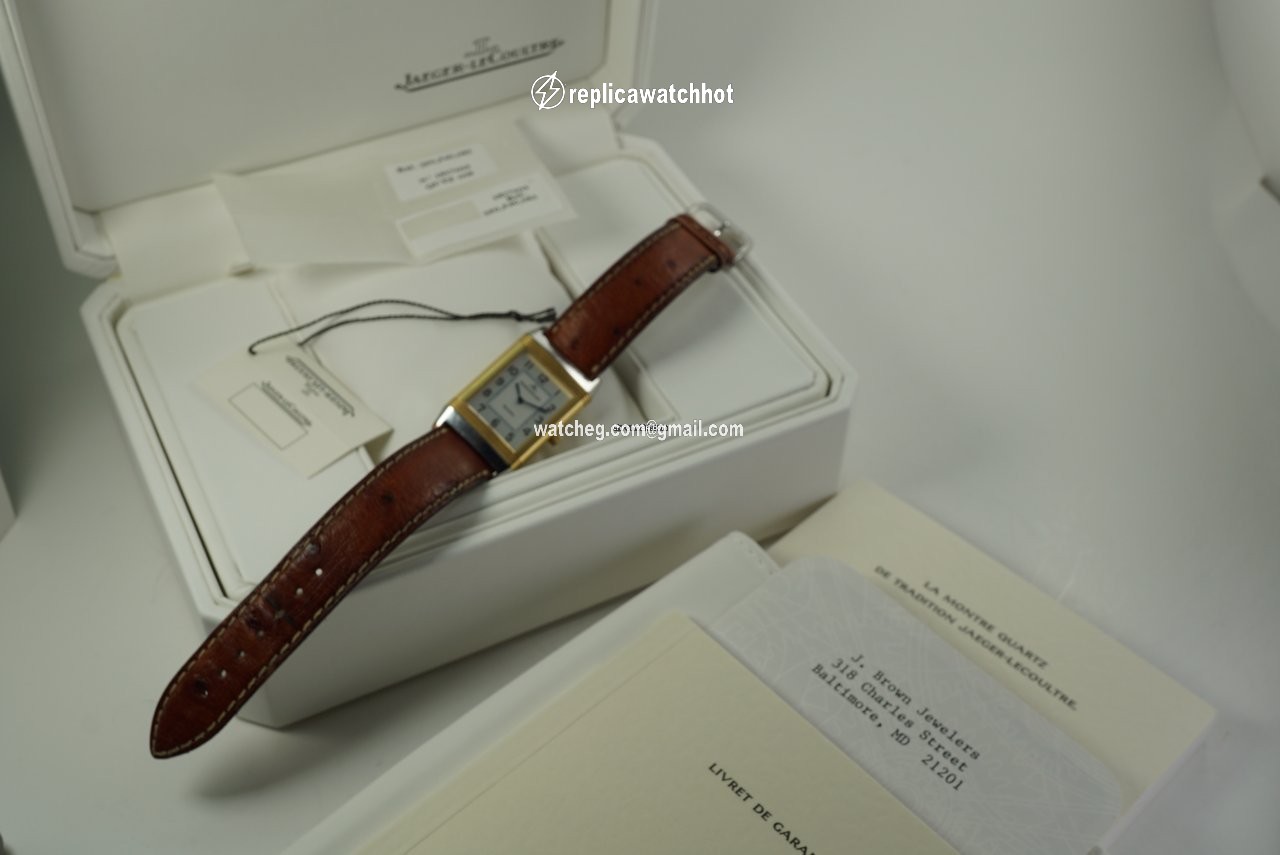 Jaeger-LeCoultre Reverso Classique Mens watch Unisex Quartz Gold Steel 250.5.08 2