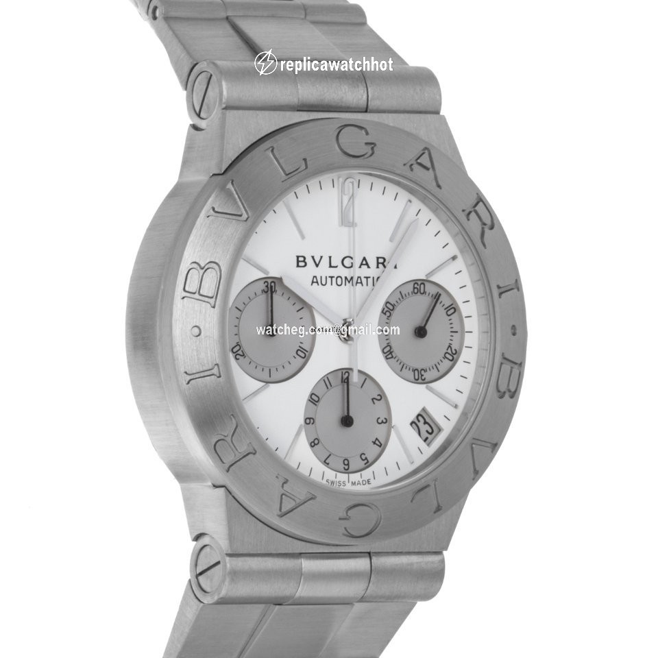 Bulgari Diagono Mens watch Unisex Automatic Steel W DG35 2