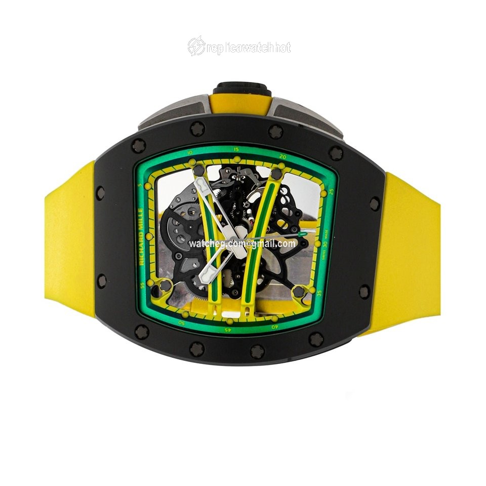 Richard Mille RM 061 Mens watch Unisex Manual winding Ceramic RM61-01 CA-TZP 2