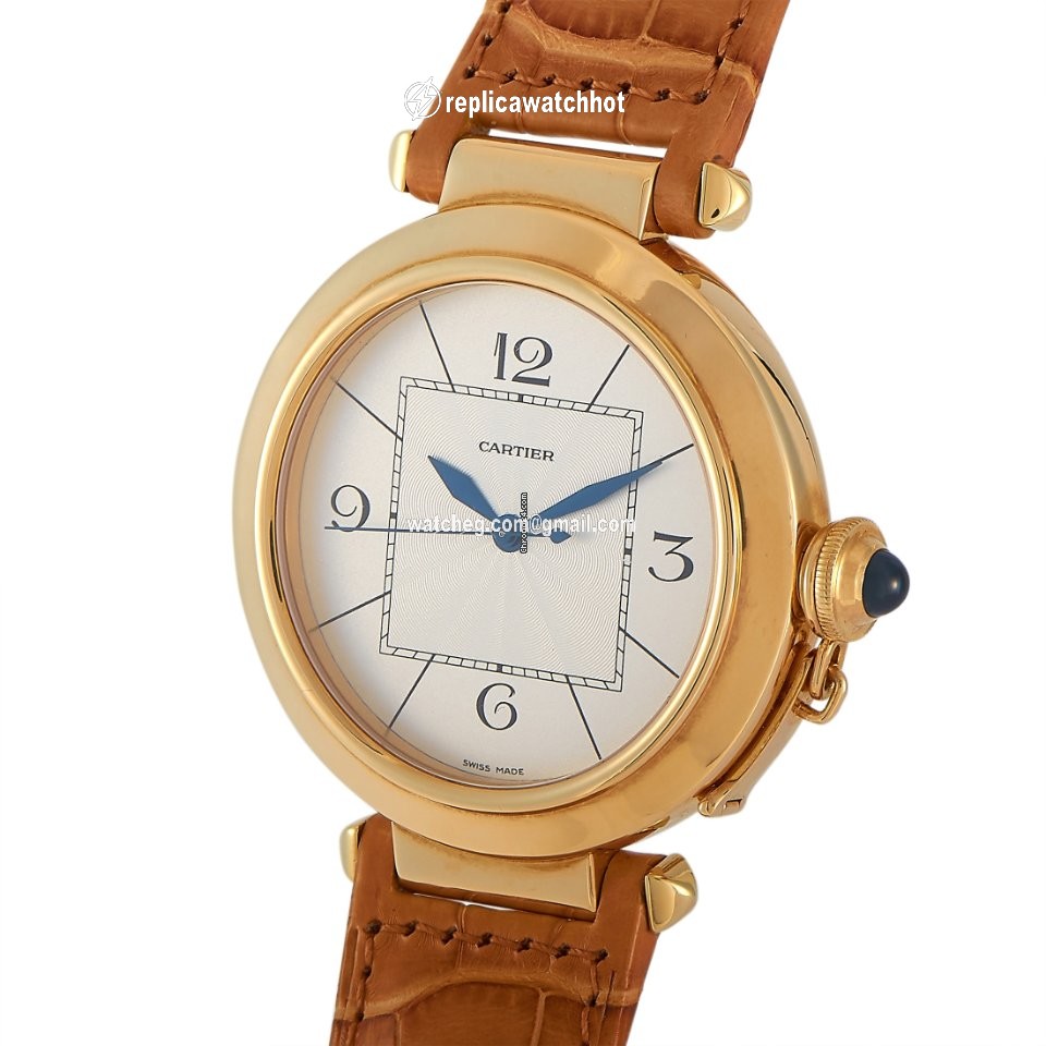 Cartier Pasha Mens watch Unisex Automatic Yellow gold W3019551 2