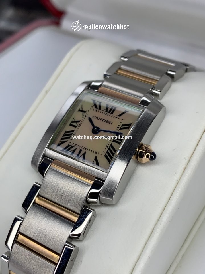 Cartier Tank Francaise Womens watch Quartz Steel W51027Q4 2