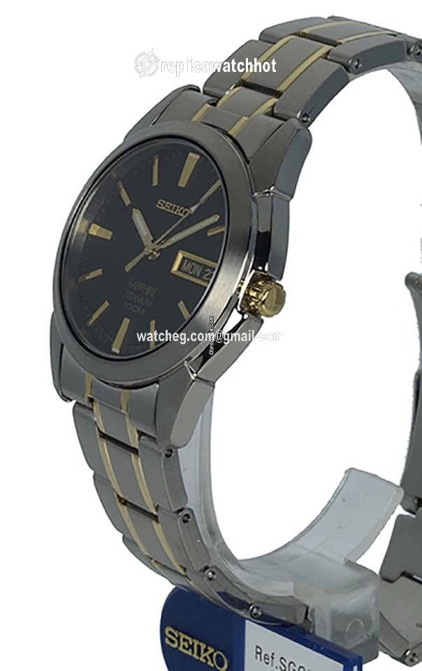 Seiko Mens watch Unisex Quartz Titanium SGG735P1 2