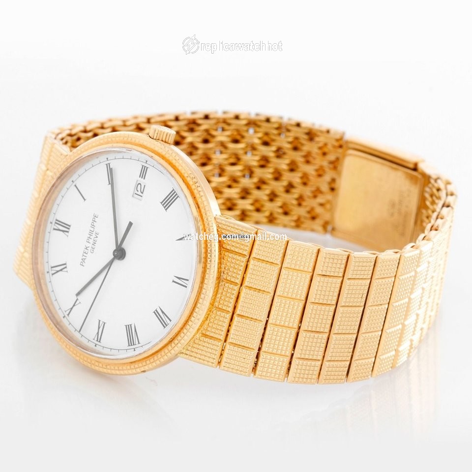 Patek Philippe Calatrava Mens watch Unisex Quartz Yellow gold 3944J 2