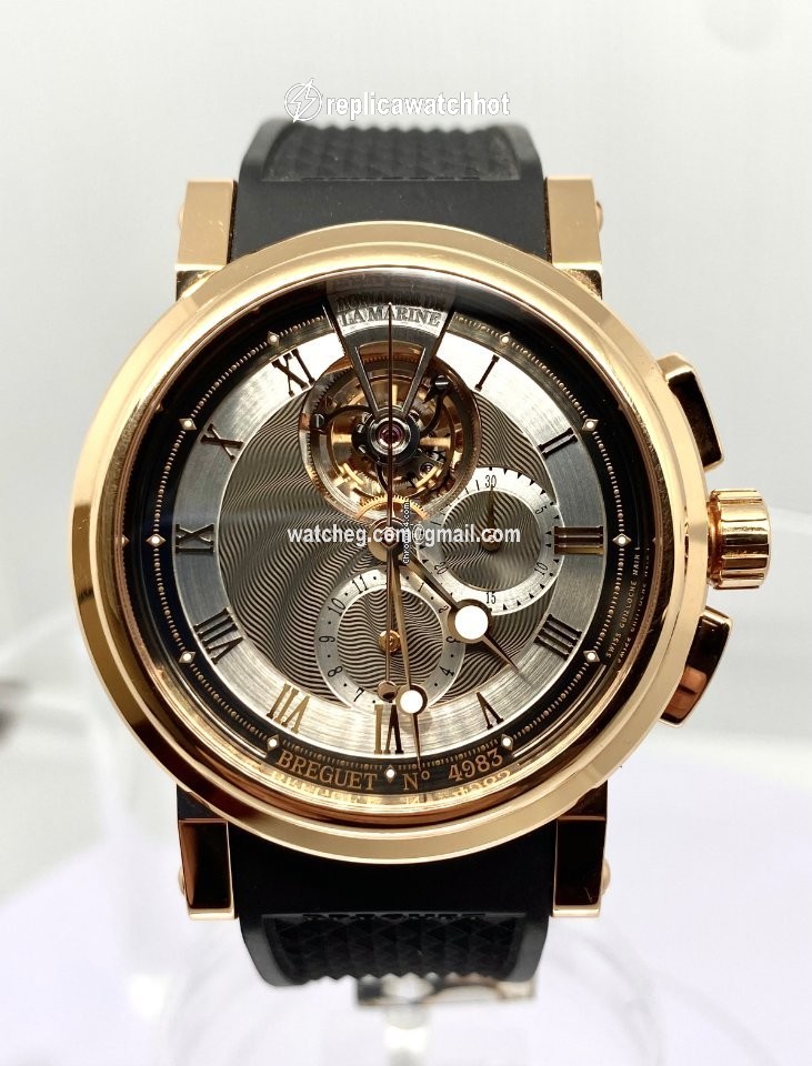 Breguet Marine Mens watch Unisex Manual winding Rose gold 5837BR 92 5ZU 2