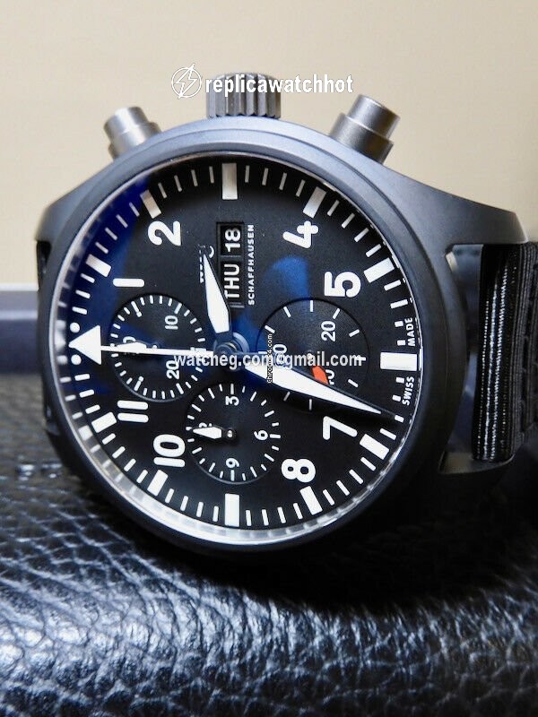 IWC Pilot Chronograph Top Gun Automatic Ceramic 389008 2