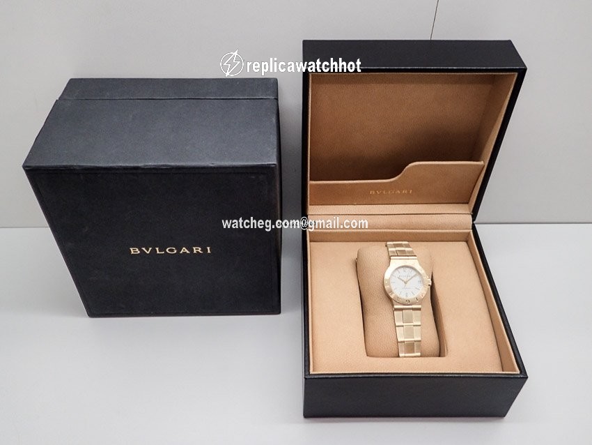 Bulgari Diagono Womens watch Automatic Yellow gold LCV 29 G 2