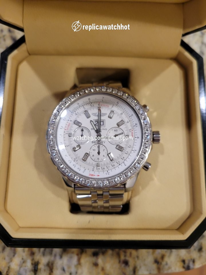 Breitling Bentley 6.75 Mens watch Unisex Automatic Steel A4436212 G573 2