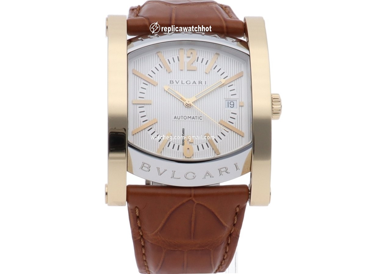 Bulgari Assioma Mens watch Unisex Automatic Gold Steel AA48C6SGLD 2