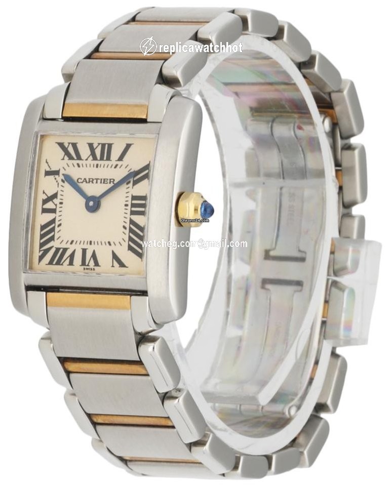 Cartier Tank Francaise Womens watch Quartz Steel 2300 2