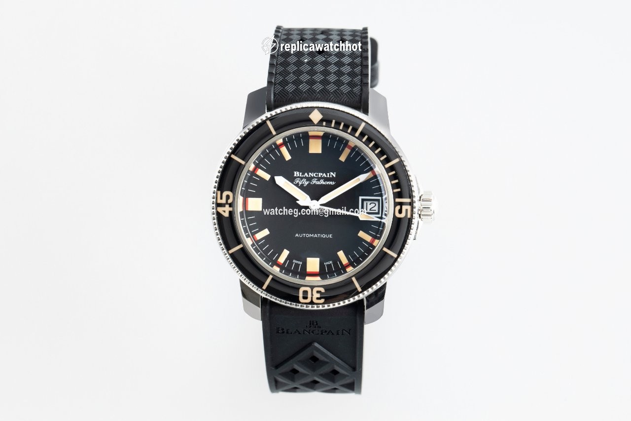 Blancpain Fifty Fathoms Mens watch Unisex Automatic Steel 5008B.1130.B52A 2