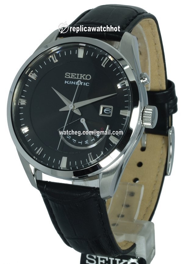 Seiko Kinetic Mens watch Unisex Manual winding Steel SRN045P2 2