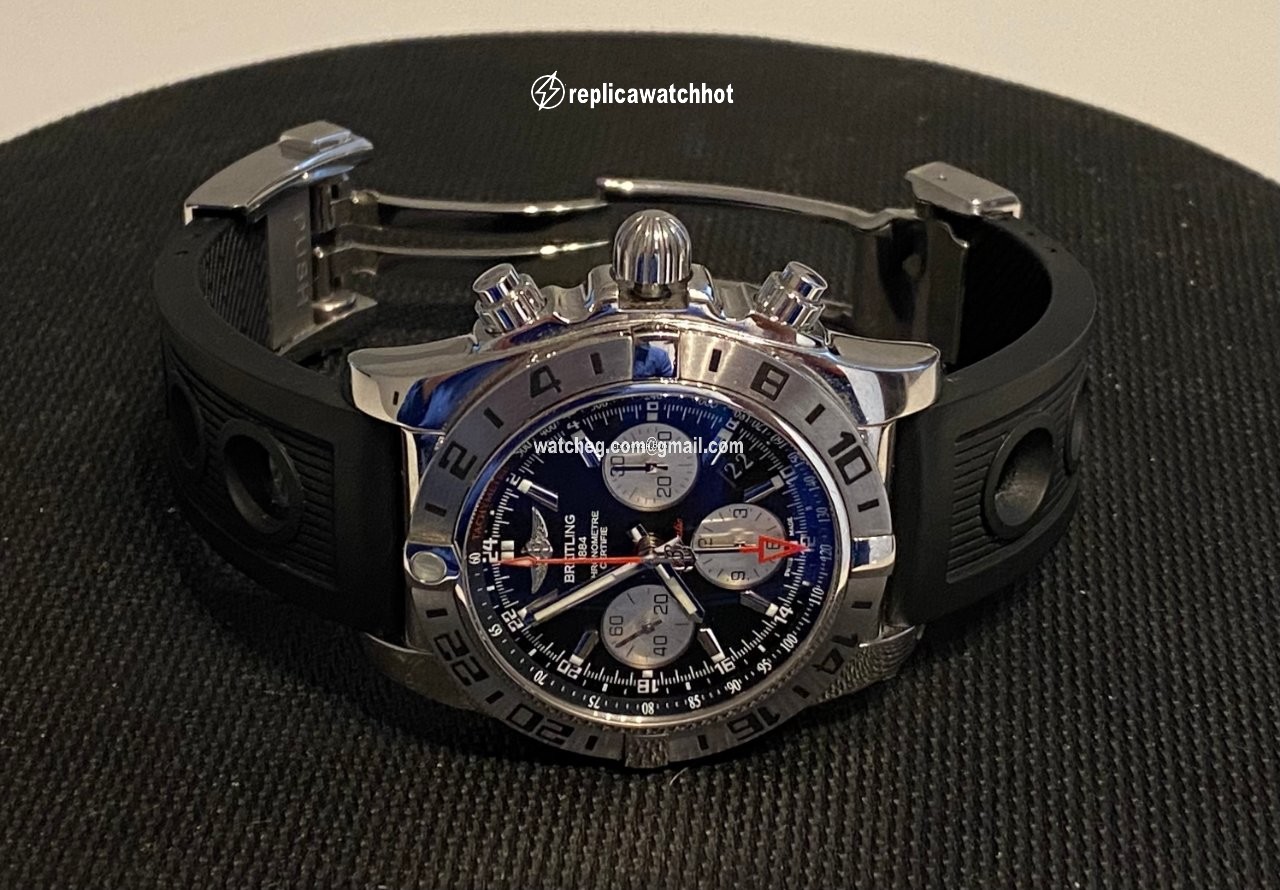 Breitling Chronomat 44 GMT Mens watch Unisex Automatic AB0420B9.BB56 2