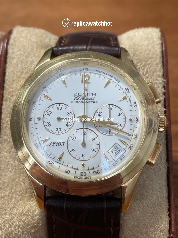 Zenith El Primero Mens watch Unisex Automatic Yellow gold 30.1250.400 2