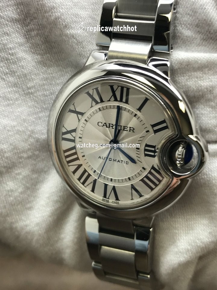 Cartier Ballon Bleu 33mm Automatic Steel 3489  W6920071 2