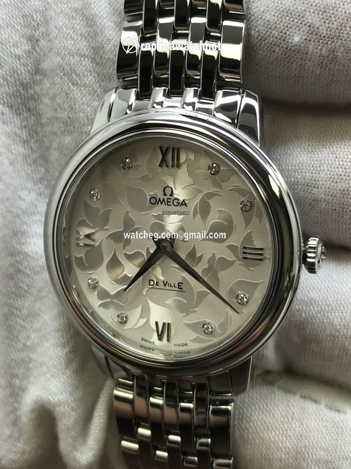 Omega De Ville Prestige Quartz Steel 424.10.27.60.52.001 2