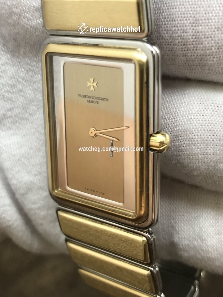 Vacheron Constantin Harmony Quartz Gold Steel 61002 2