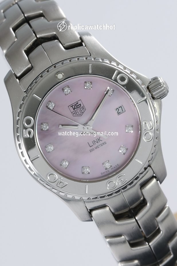 TAG Heuer Link Lady Womens watch Quartz Steel WJ131C.BA0573 2