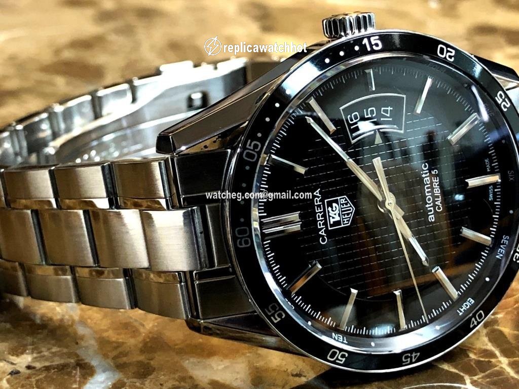TAG Heuer Carrera Calibre 5 Mens watch Unisex Automatic Steel WV211M.BA0787 2