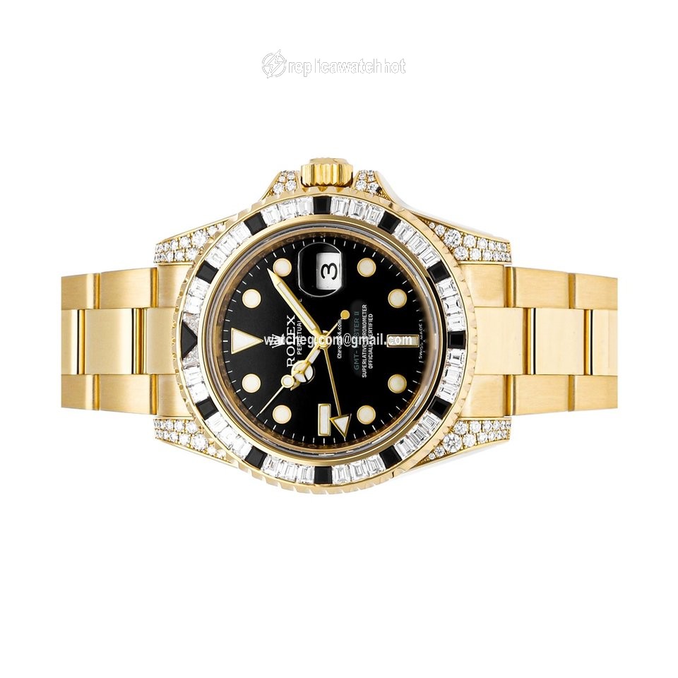 Rolex GMT-Master II Mens watch Unisex Yellow gold Automatic 116758SANR 2