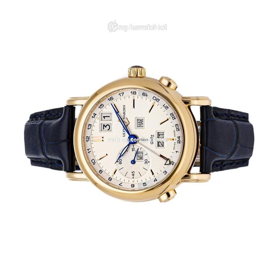 Ulysse Nardin GMT + - Perpetual Mens watch Unisex Automatic Rose gold 326-22 2