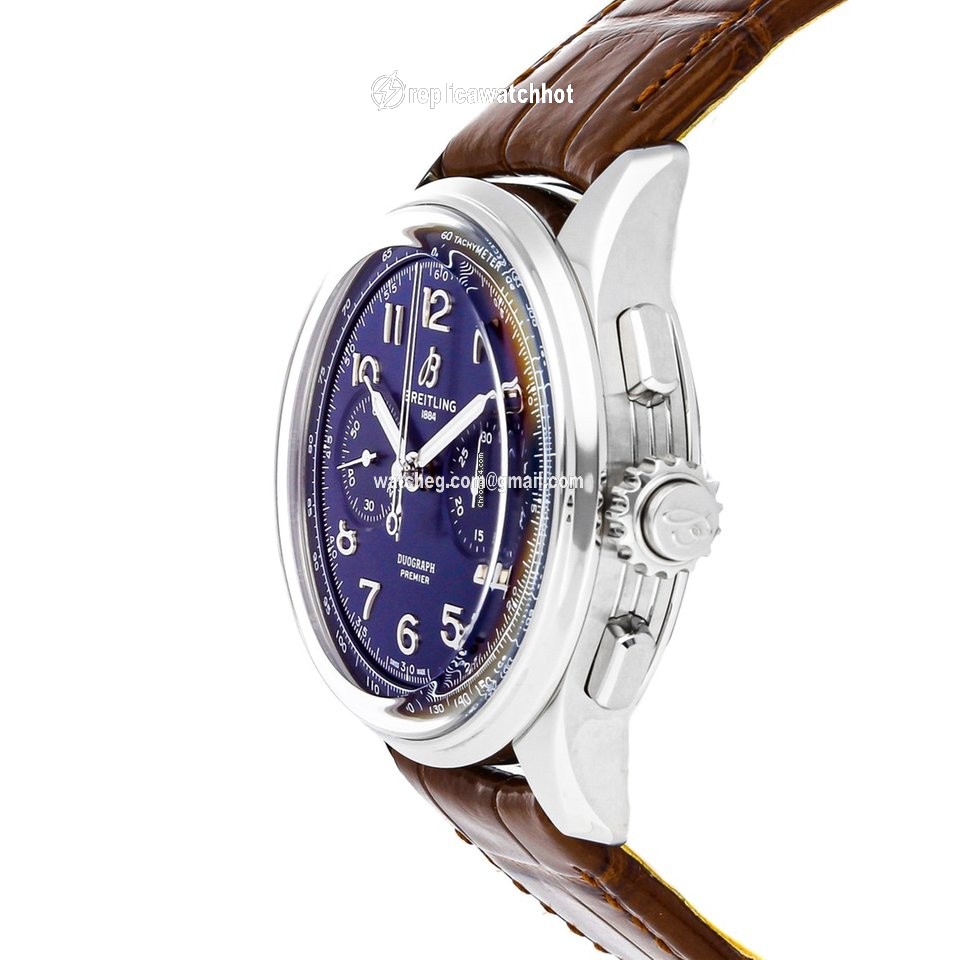 Breitling Duograph Mens watch Unisex Manual winding Steel AB1510171C1P1 2