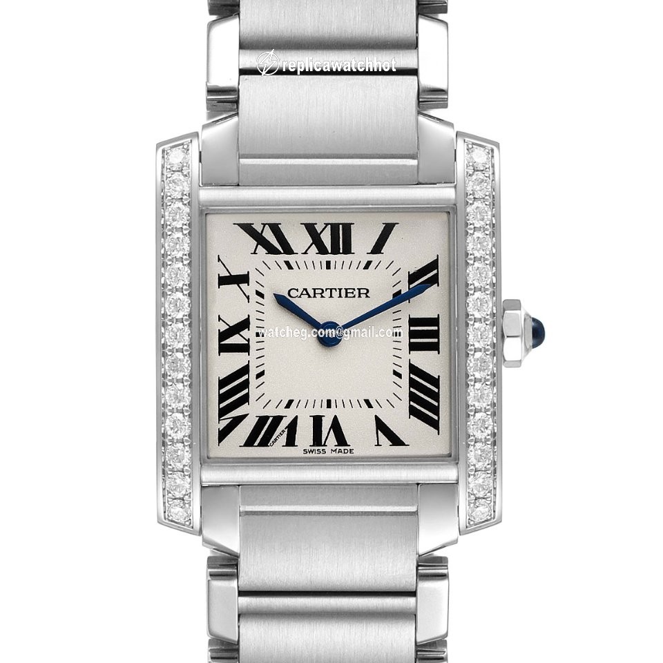 Cartier Tank Francaise Womens watch Quartz W4TA0009 2