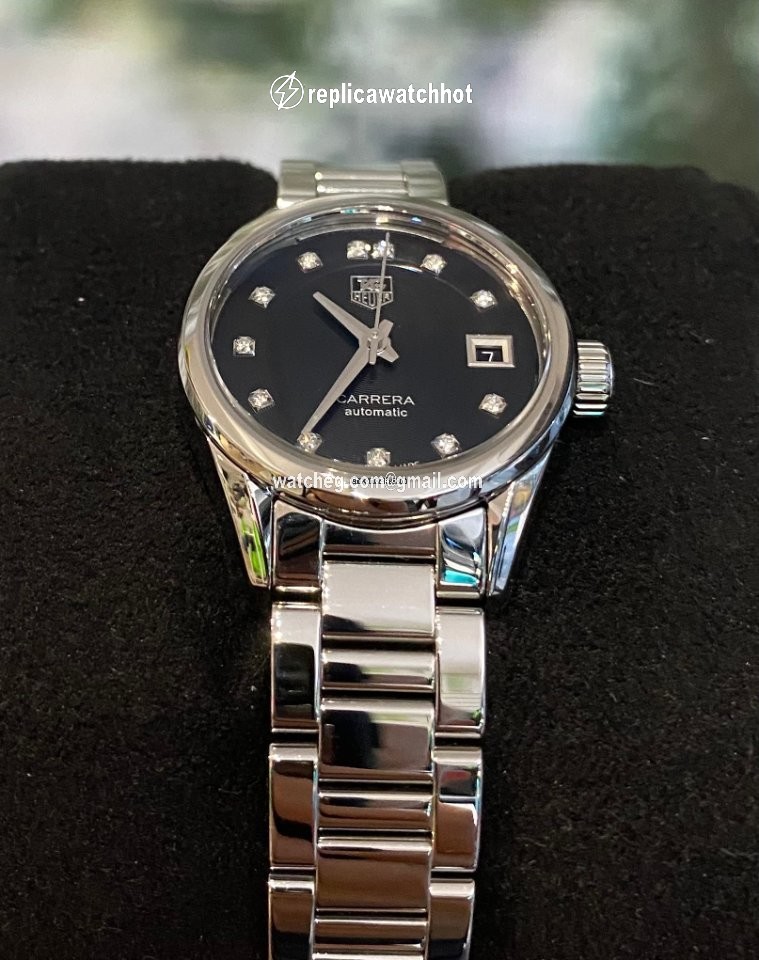 TAG Heuer Carrera Lady Womens watch Automatic Steel WAR2413.BA0776 2
