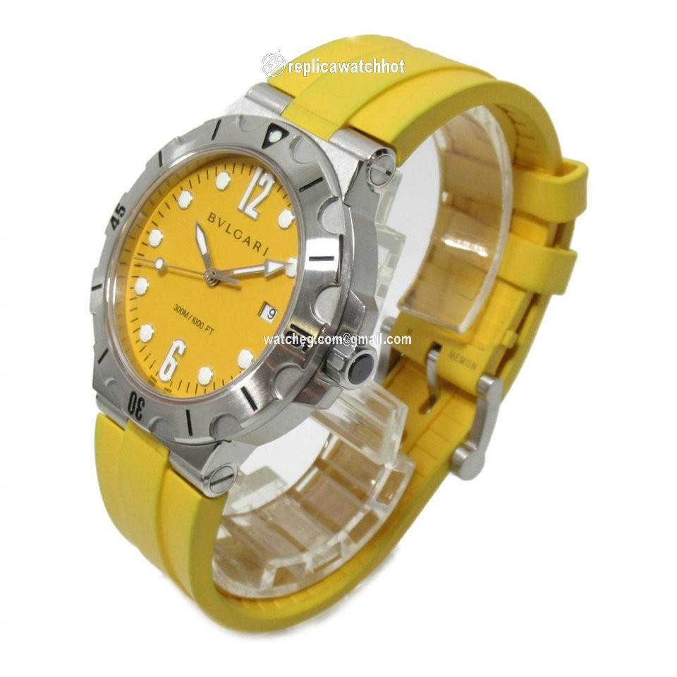 Bulgari Diagono Mens watch Unisex Automatic Steel DP41SSD 2