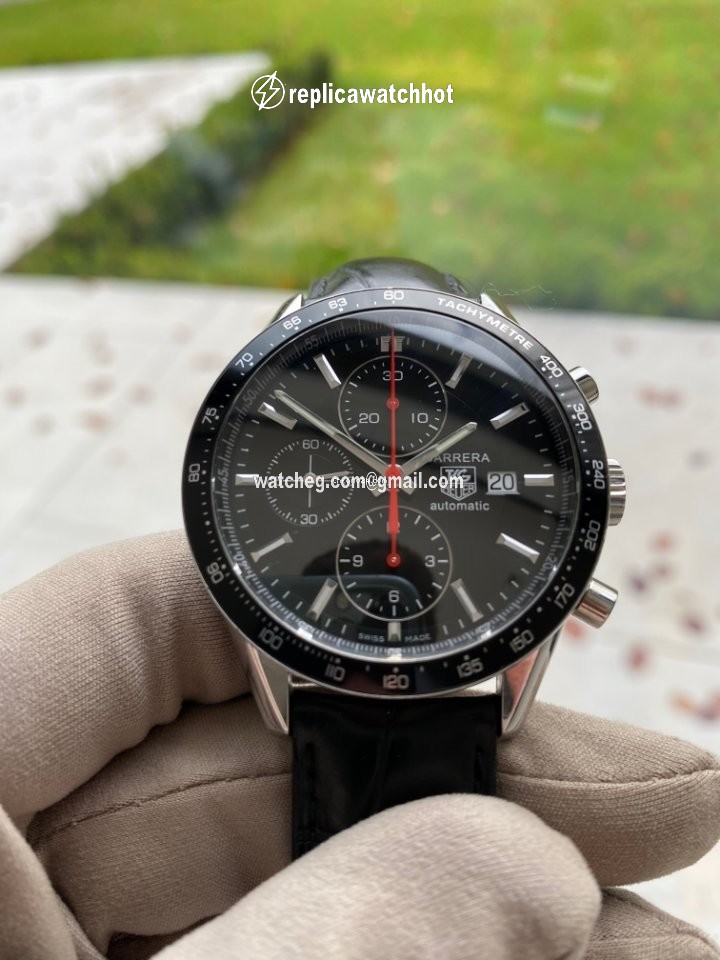 TAG Heuer Carrera Calibre 16 Mens watch Unisex Automatic Steel CV201AK.BA0727 2