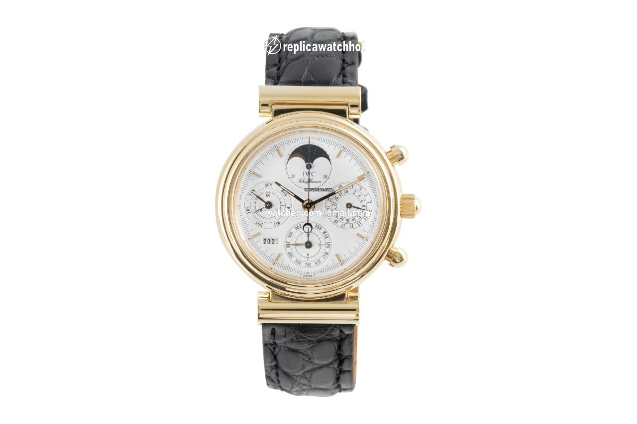 IWC Da Vinci Perpetual Calendar Mens watch Unisex Automatic Yellow gold 3750 2