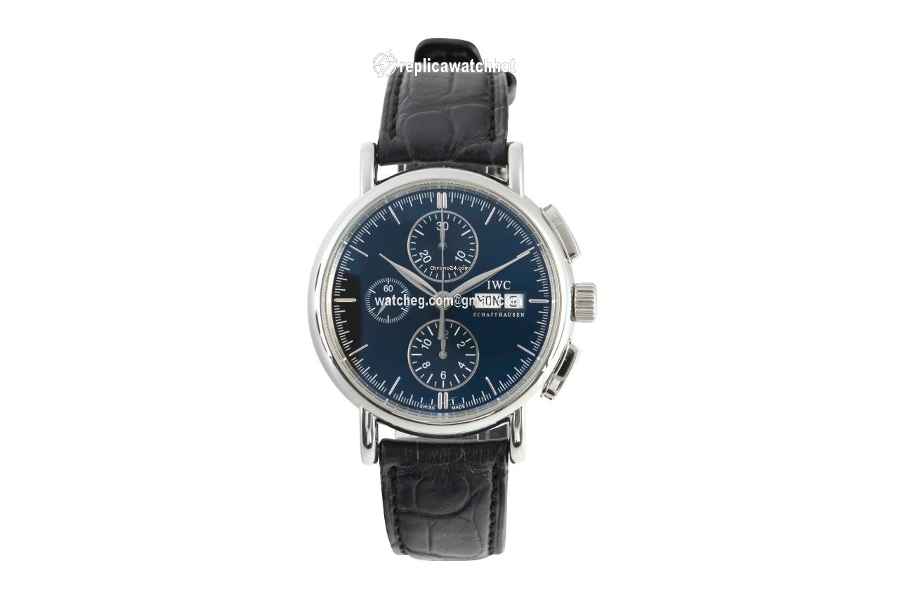 IWC Portofino Chronograph Mens watch Unisex Automatic Steel IW3783 2