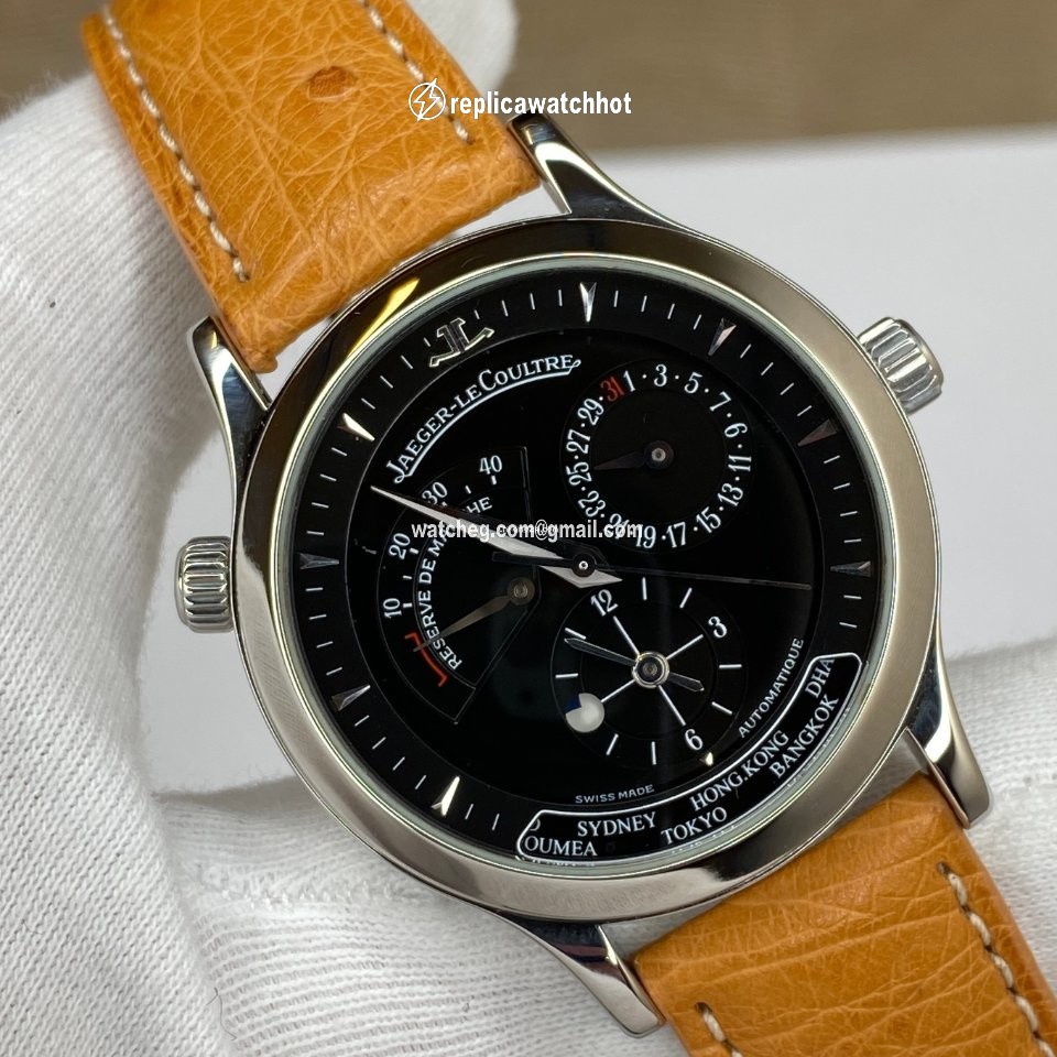 Jaeger-LeCoultre Master Geographic Mens watch Unisex Automatic Steel 142.8.92.S 2