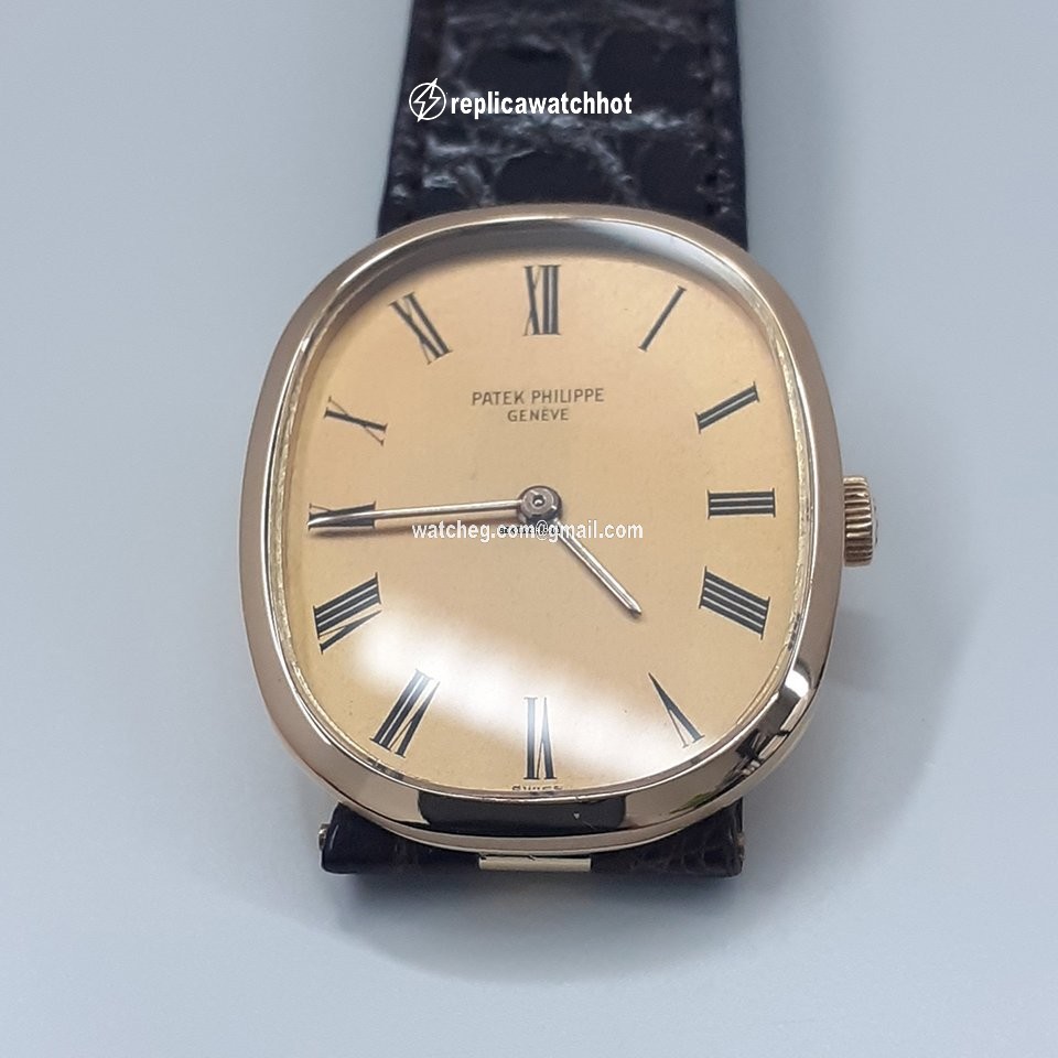 Patek Philippe Golden Ellipse Mens watch Unisex Manual winding Yellow gold 5206 2