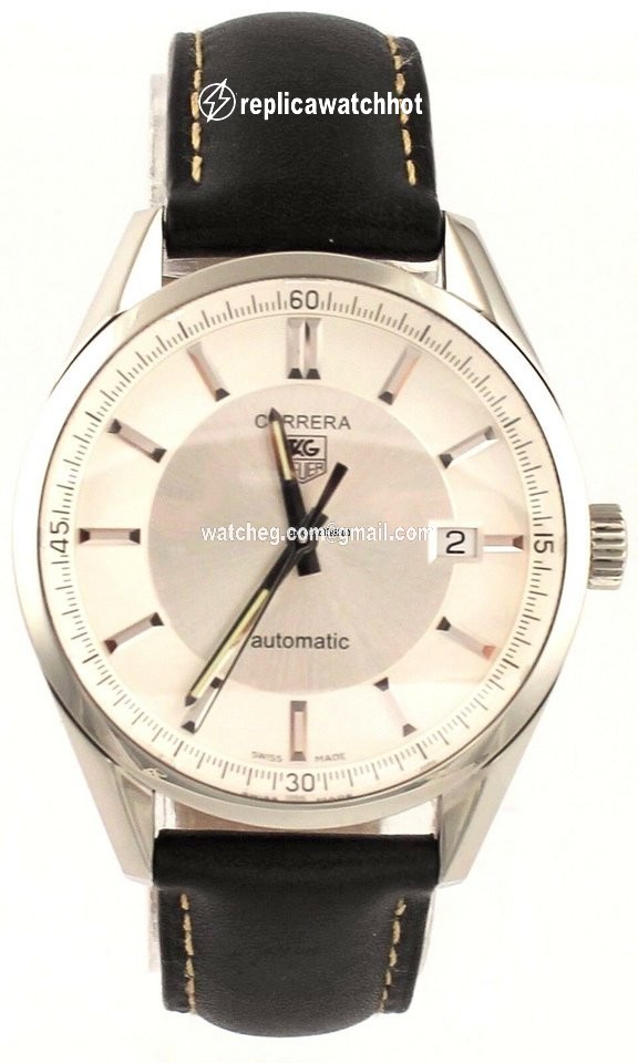 TAG Heuer Carrera Calibre 5 Mens watch Unisex Automatic Steel WV211A.FC6202 2