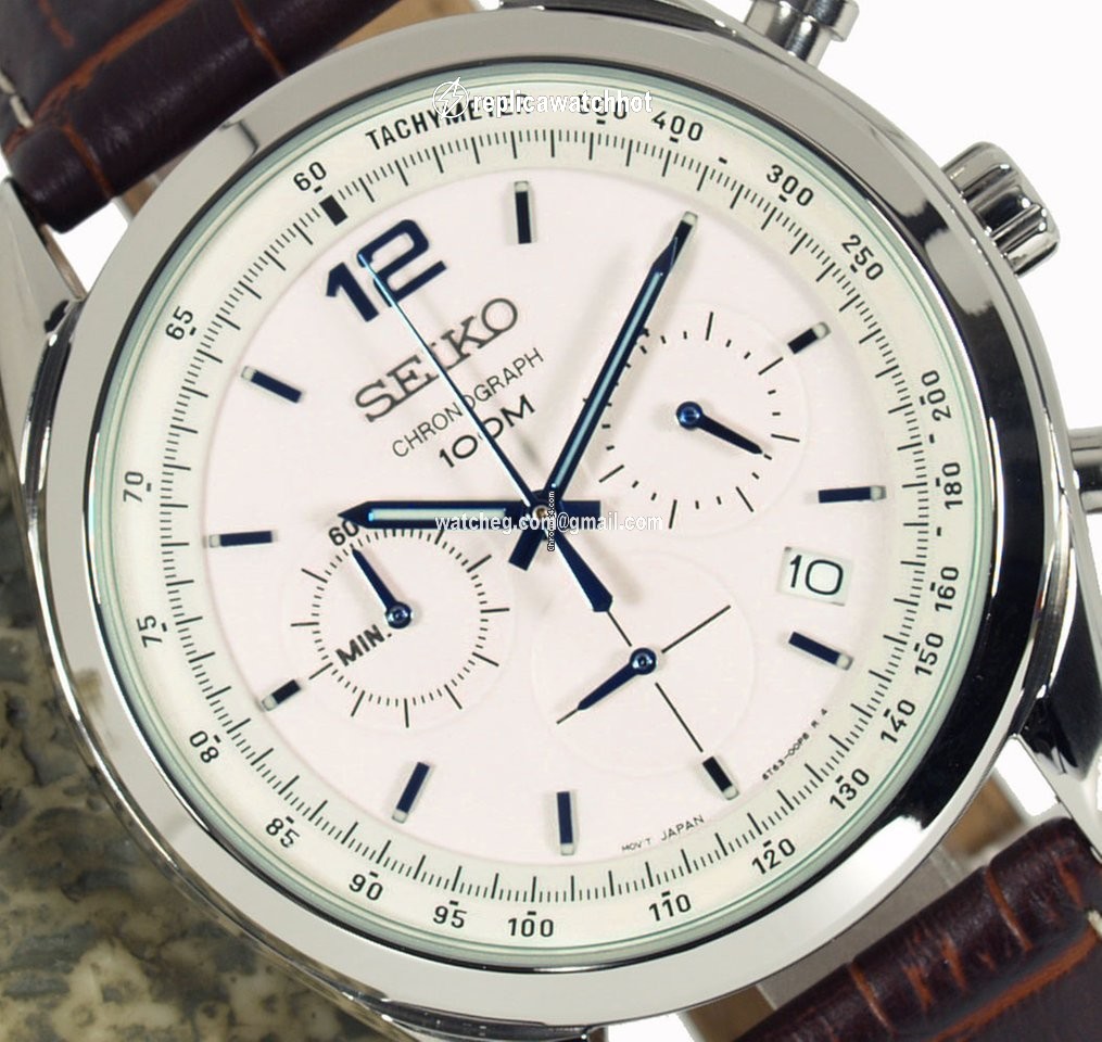 Seiko Mens watch Unisex Quartz Steel SSB095P1 2