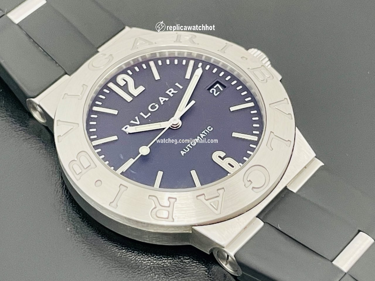 Bulgari Diagono Mens watch Unisex Automatic Steel LCV 38 S 2