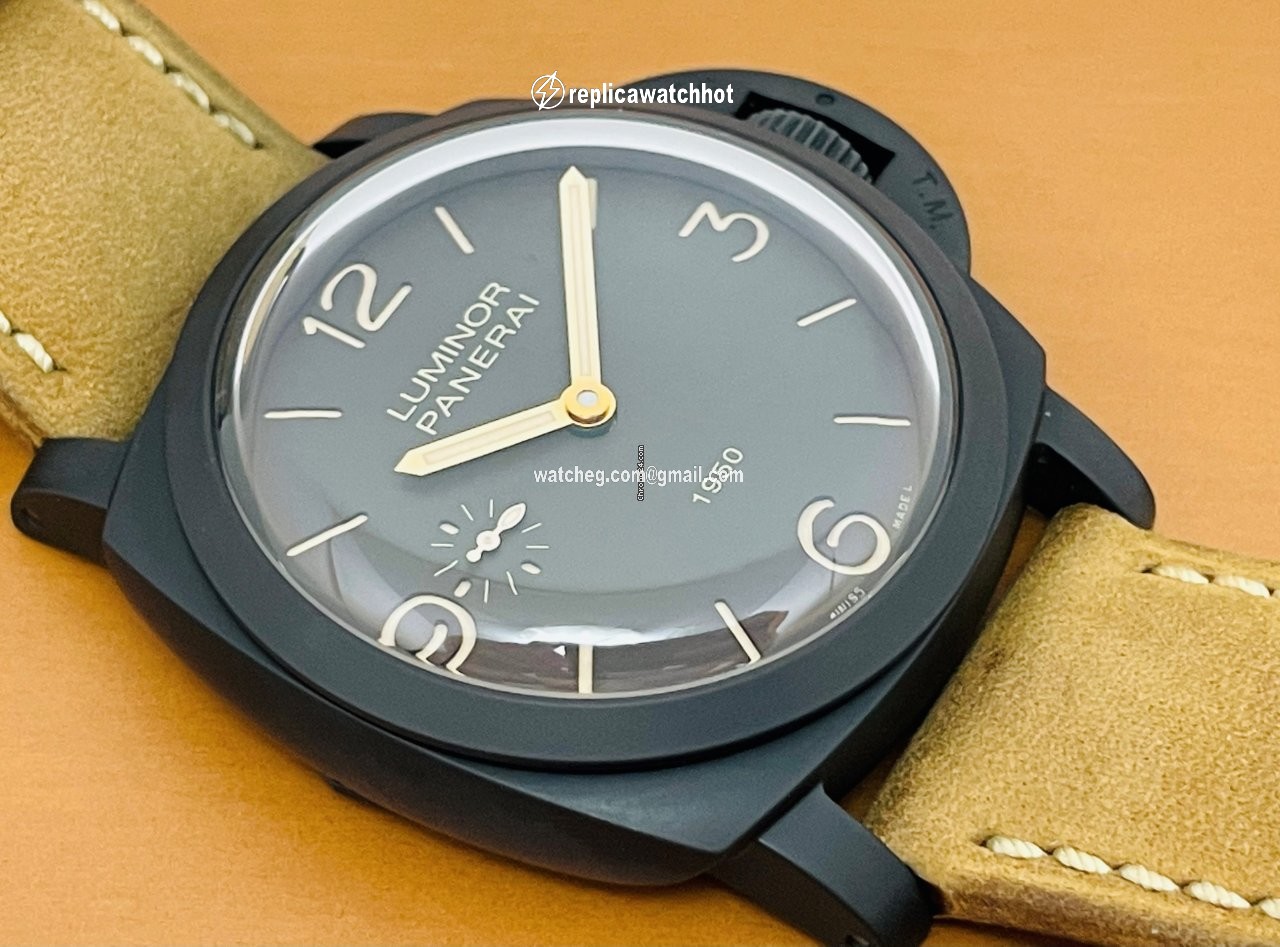 Panerai Special Editions Mens watch Unisex Manual winding Ceramic PAM 00375 2
