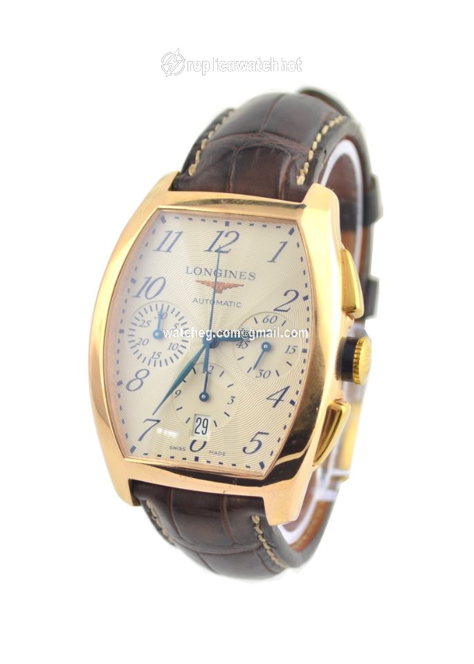 Longines Evidenza Mens watch Unisex Automatic Rose gold L2.643.8 2