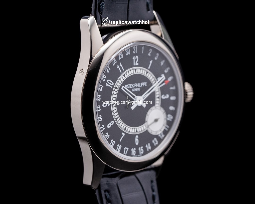 Patek Philippe Calatrava Mens watch Unisex Automatic White gold 6006G-001 2