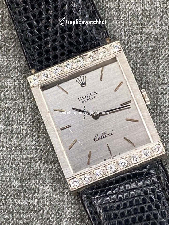 Rolex Cellini Mens watch Unisex White gold Manual winding 4014 2