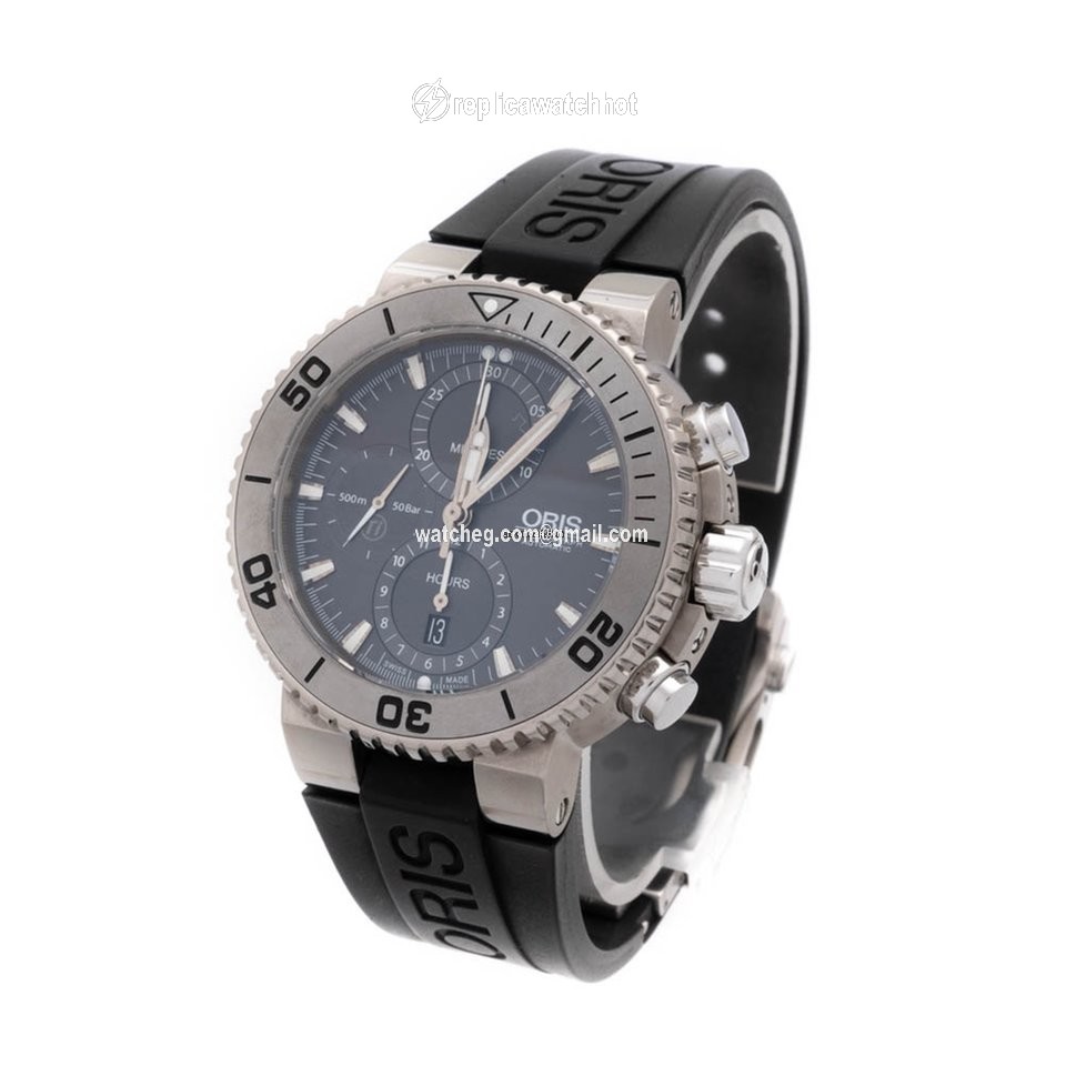 Oris Aquis Titan Chronograph Titanium 01 674 7655 7253-07 4 26 34TEB 2