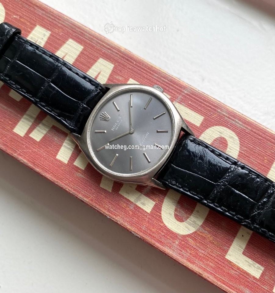 Rolex Cellini Mens watch Unisex White gold Manual winding 3806 2